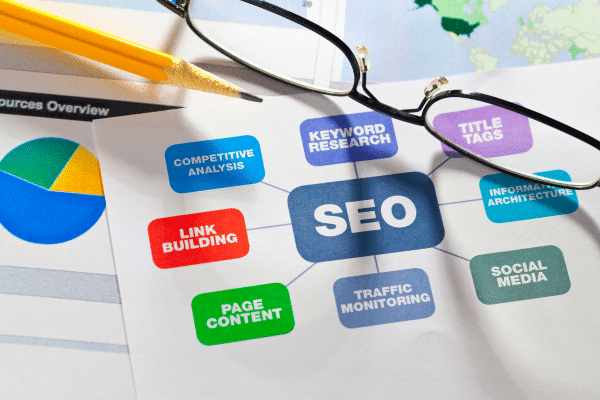 photo showing key components for local seo for franchises